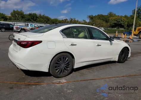 2018 Infiniti Q50 Luxe from USA, damaged, VIN JN1EV7AR2JM438822